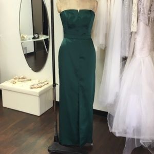 Green formal dress